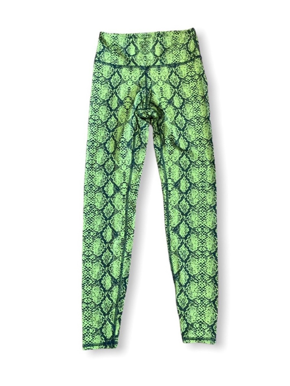 Superdown X Revolve Neon Snakeskin Leggings Sz L